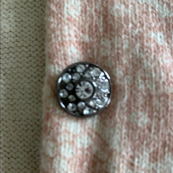 Decorative Rhinestone Button Cardigan - Picture 4 of 9